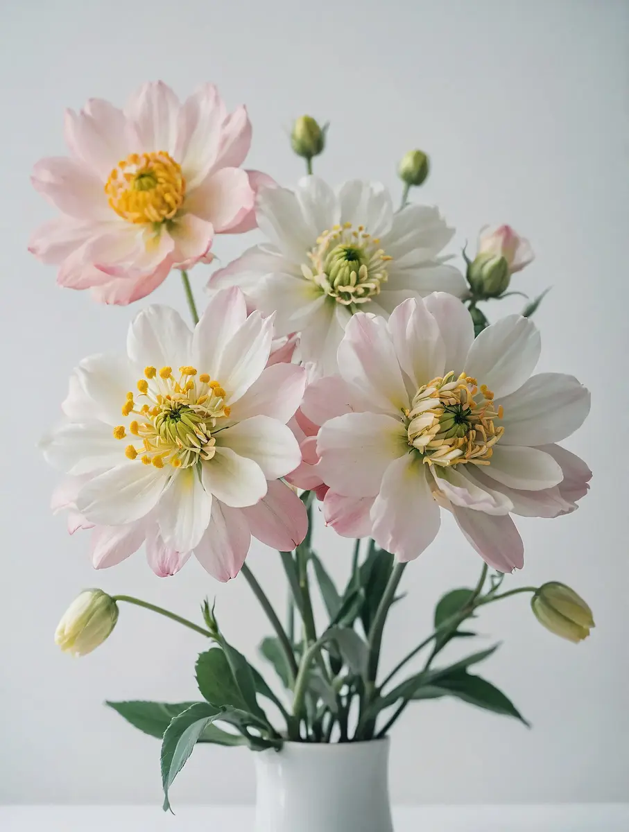 Flower bouquet before its background is removed